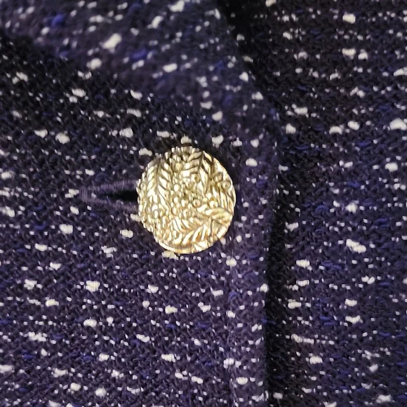 Women's Aubergine Fur Collar Jacket - Picture 4 of 12